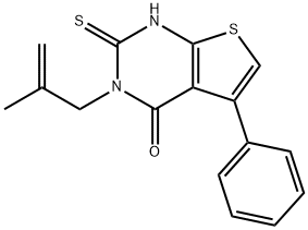 327170-57-0 3-(2-methyl-2-propenyl)-5-phenyl-2-thioxo-2,3-dihydrothieno[2,3-d]pyrimidin-4(1H)-one