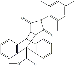 327983-41-5 9-(dimethoxymethyl)-13-mesityl-9,10-dihydro-12,14-dioxo-9,10-[3,4]pyrrolidinoanthracene