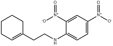 N-[2-(1-cyclohexen-1-yl)ethyl]-2,4-dinitroaniline Structure