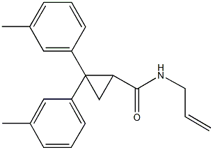N-allyl-2,2-bis(3-methylphenyl)cyclopropanecarboxamide|