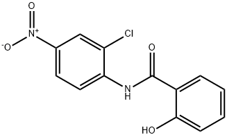 N-{2-chloro-4-nitrophenyl}-2-hydroxybenzamide,32853-24-0,结构式