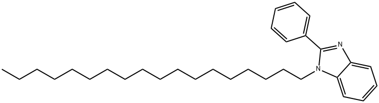 1-octadecyl-2-phenyl-1H-benzimidazole Structure