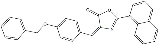 329023-17-8 4-[4-(benzyloxy)benzylidene]-2-(1-naphthyl)-1,3-oxazol-5(4H)-one