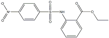 330468-48-9 ethyl 2-[({4-nitrophenyl}sulfonyl)amino]benzoate
