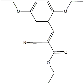 330656-60-5 ethyl 2-cyano-3-(2,5-diethoxyphenyl)acrylate