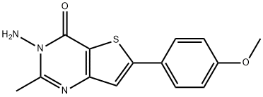 330662-24-3 3-amino-6-(4-methoxyphenyl)-2-methylthieno[3,2-d]pyrimidin-4(3H)-one