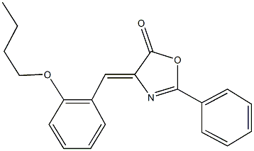 330967-77-6 4-(2-butoxybenzylidene)-2-phenyl-1,3-oxazol-5(4H)-one