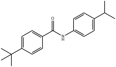 4-tert-butyl-N-(4-isopropylphenyl)benzamide Structure