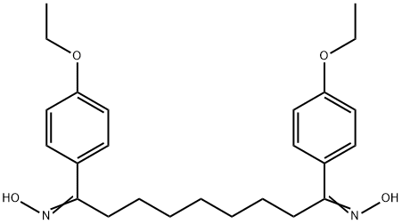 1,9-bis(4-ethoxyphenyl)-1,9-nonanedione dioxime Structure