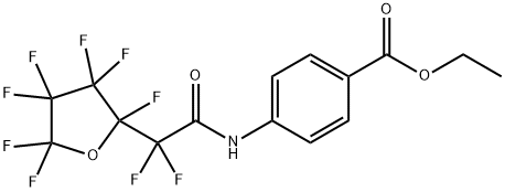 331445-61-5 ethyl 4-{[difluoro(2,3,3,4,4,5,5-heptafluorotetrahydro-2-furanyl)acetyl]amino}benzoate