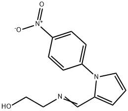 2-{[(1-{4-nitrophenyl}-1H-pyrrol-2-yl)methylene]amino}ethanol,331666-26-3,结构式