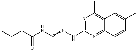332144-34-0 N''-butyryl-N-(4,6-dimethyl-2-quinazolinyl)guanidine