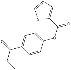 332400-45-0 4-propionylphenyl 2-thiophenecarboxylate