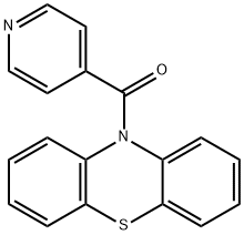 10-isonicotinoyl-10H-phenothiazine Structure