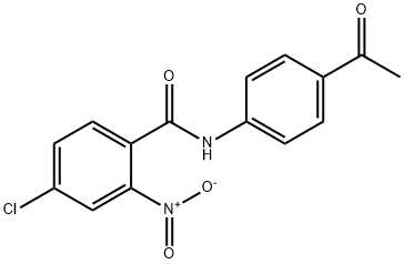 N-(4-acetylphenyl)-4-chloro-2-nitrobenzamide|