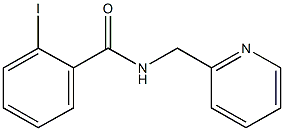 2-iodo-N-(2-pyridinylmethyl)benzamide Structure