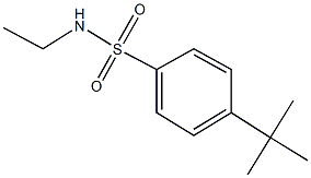 4-tert-butyl-N-ethylbenzenesulfonamide Structure