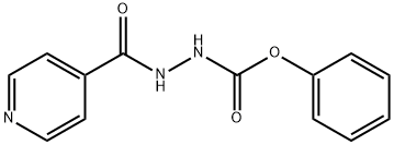 phenyl 2-isonicotinoylhydrazinecarboxylate Structure