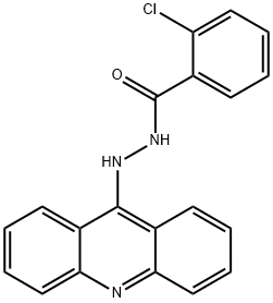 N'-(9-acridinyl)-2-chlorobenzohydrazide Structure