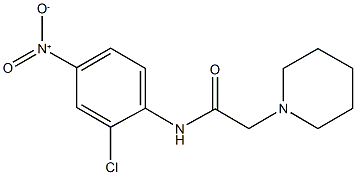 333445-40-2 N-{2-chloro-4-nitrophenyl}-2-(1-piperidinyl)acetamide