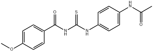 333739-92-7 N-[4-({[(4-methoxybenzoyl)amino]carbothioyl}amino)phenyl]acetamide