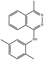 N-(2,5-dimethylphenyl)-4-methyl-1-phthalazinamine Structure