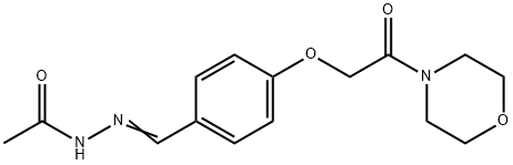 337332-93-1 N'-{4-[2-(4-morpholinyl)-2-oxoethoxy]benzylidene}acetohydrazide