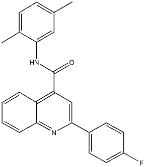 337924-47-7 N-(2,5-dimethylphenyl)-2-(4-fluorophenyl)-4-quinolinecarboxamide