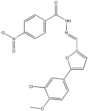 339336-08-2 N'-{[5-(3-chloro-4-methoxyphenyl)-2-furyl]methylene}-4-nitrobenzohydrazide