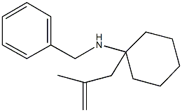 N-benzyl-1-(2-methyl-2-propenyl)cyclohexanamine,340024-97-7,结构式