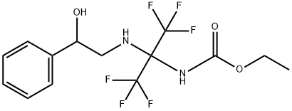 340031-57-4 ethyl 2,2,2-trifluoro-1-[(2-hydroxy-2-phenylethyl)amino]-1-(trifluoromethyl)ethylcarbamate