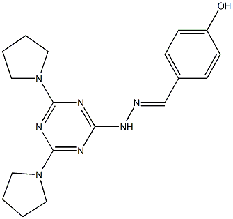341942-18-5 4-hydroxybenzaldehyde [4,6-di(1-pyrrolidinyl)-1,3,5-triazin-2-yl]hydrazone