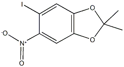 5-iodo-2,2-dimethyl-6-nitro-1,3-benzodioxole 结构式