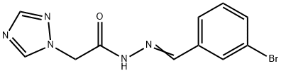 342596-85-4 N'-(3-bromobenzylidene)-2-(1H-1,2,4-triazol-1-yl)acetohydrazide