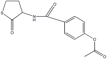 342615-65-0 4-{[(2-oxotetrahydro-3-thienyl)amino]carbonyl}phenyl acetate