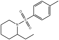 2-ethyl-1-[(4-methylphenyl)sulfonyl]piperidine Struktur