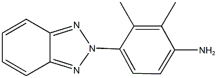 4-(2H-1,2,3-benzotriazol-2-yl)-2,3-dimethylphenylamine Struktur