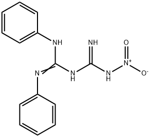 N-[(2-hydroxy-2-oxidohydrazino)(imino)methyl]-N',N''-diphenylguanidine Structure