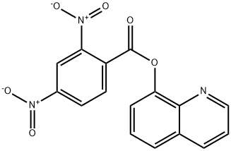 8-quinolinyl 2,4-dinitrobenzoate Structure