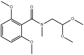 N-(2,2-dimethoxyethyl)-2,6-dimethoxy-N-methylbenzamide Structure