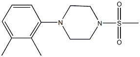 346713-82-4 1-(2,3-dimethylphenyl)-4-(methylsulfonyl)piperazine