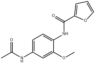 N-[4-(acetylamino)-2-methoxyphenyl]-2-furamide|