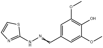 347914-49-2 4-hydroxy-3,5-dimethoxybenzaldehyde 1,3-thiazol-2-ylhydrazone