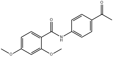 N-(4-acetylphenyl)-2,4-dimethoxybenzamide|