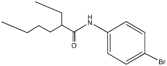 N-(4-bromophenyl)-2-ethylhexanamide 结构式