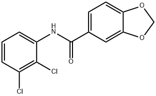 349415-22-1 N-(2,3-dichlorophenyl)-1,3-benzodioxole-5-carboxamide