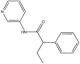 2-phenyl-N-(3-pyridinyl)butanamide Struktur
