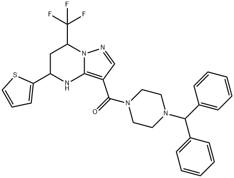 3-[(4-benzhydrylpiperazin-1-yl)carbonyl]-5-thi
