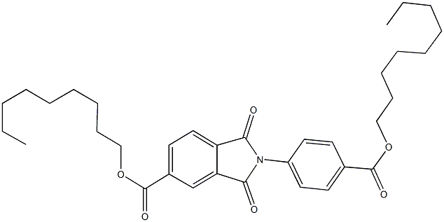 nonyl 2-{4-[(nonyloxy)carbonyl]phenyl}-1,3-dioxo-5-isoindolinecarboxylate,352337-11-2,结构式
