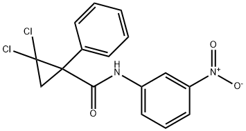 352337-37-2 2,2-dichloro-N-{3-nitrophenyl}-1-phenylcyclopropanecarboxamide
